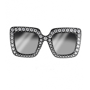 70s Disco Glasses Diamonte - Novelty Sunglasses